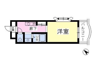 ヒルサイド柚木の物件間取画像